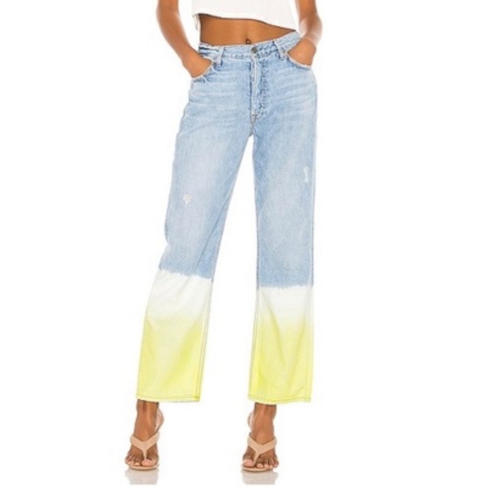 GRLFRND Yelloe Horizon Jeans